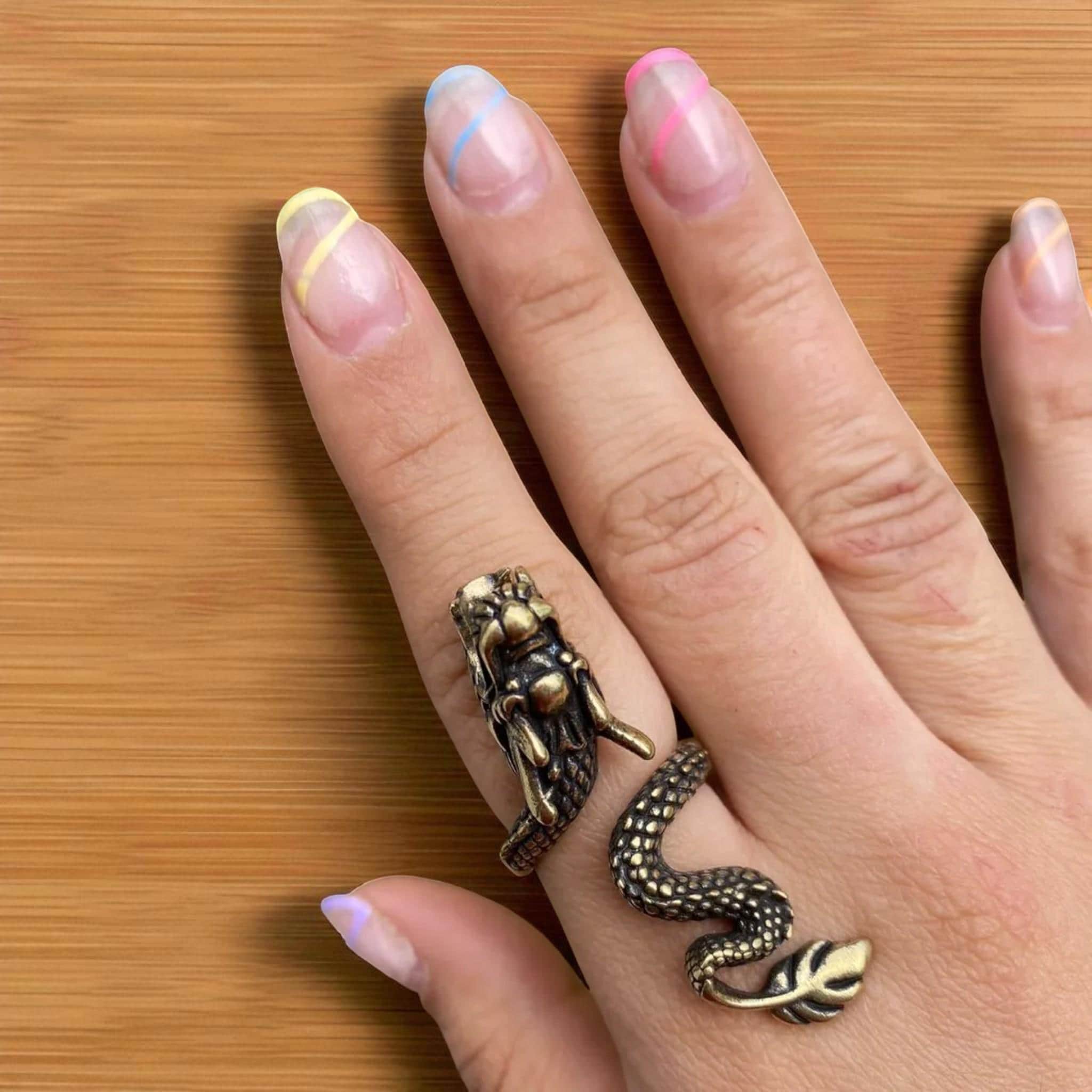 dragon ring cigarette holder Retro Dragon Adjustable Cigarette Holder Ring dragon ring cigarette holder Retro Dragon Adjustable Cigarette Holder Ring