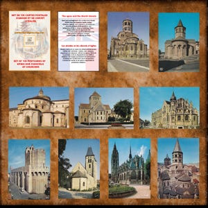 Church Apses and Bedsides, Set of 100 Old Postcards Digitized in Colour | Religious Architecture.