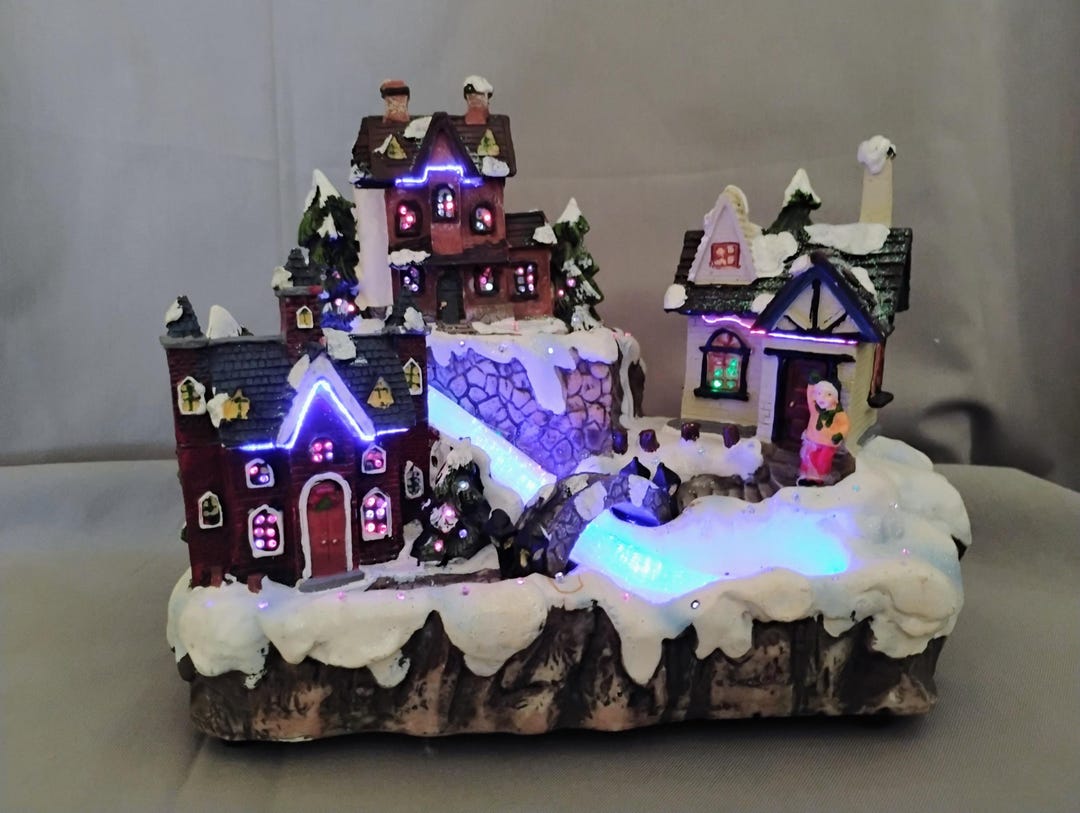 Avon Enchanting LED Winter Scene With Christmas Music - Etsy
