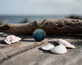 Necklace Made From Ocean Plastics: Maine Made | Beach Cleanup Jewelry
