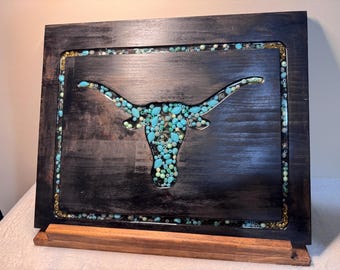 Handcrafted Western Longhorn Decor
