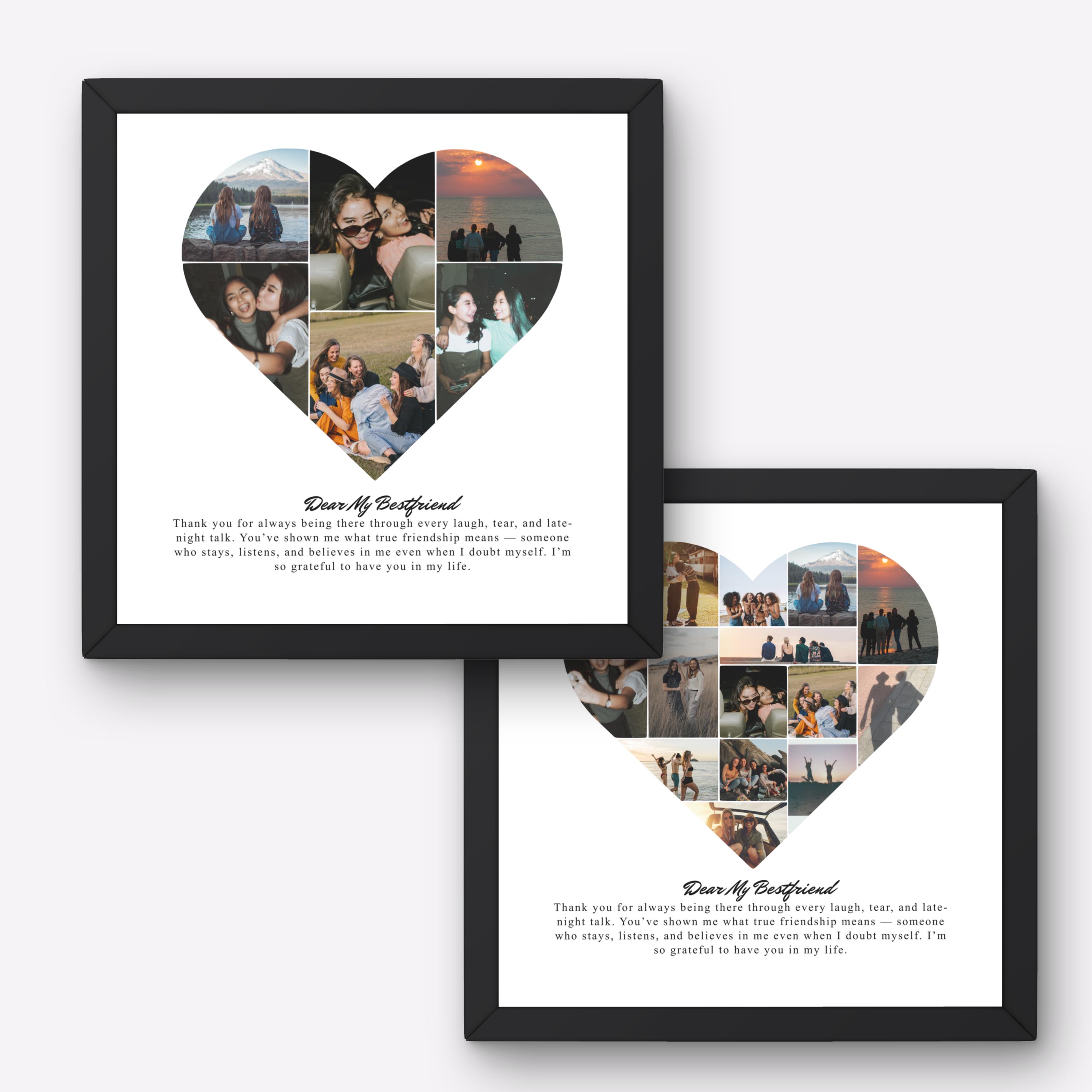 Heart photo collage - Etsy 日本