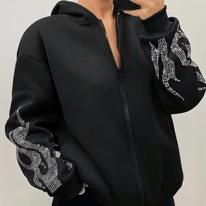 Buy Flame Hoodie Online In India - Etsy India