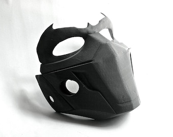 3D Printed Red Hood Outlaw Mask | DC Cosplay Accessory (PLA+)