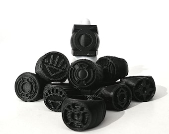 Lantern Corps Rings – DC Comics Inspired