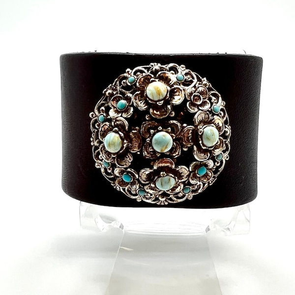 Vintage Leather Cuff