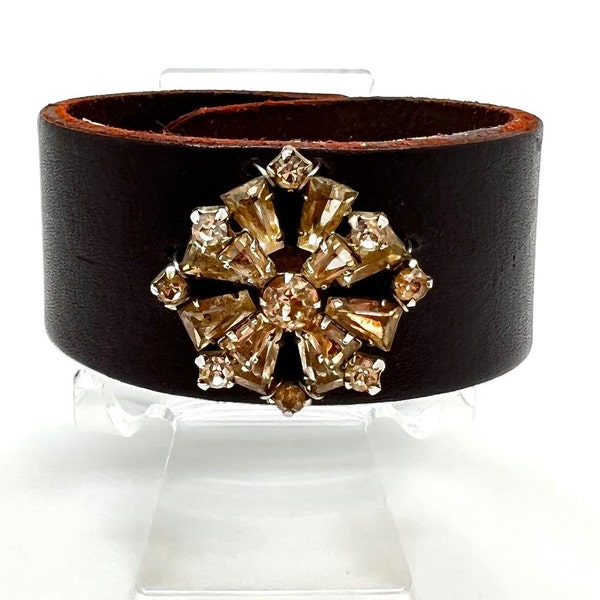 Vintage Leather Cuff