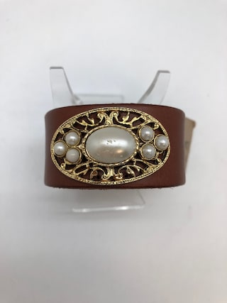 Made in the Deep South Vintage Leather Cuff