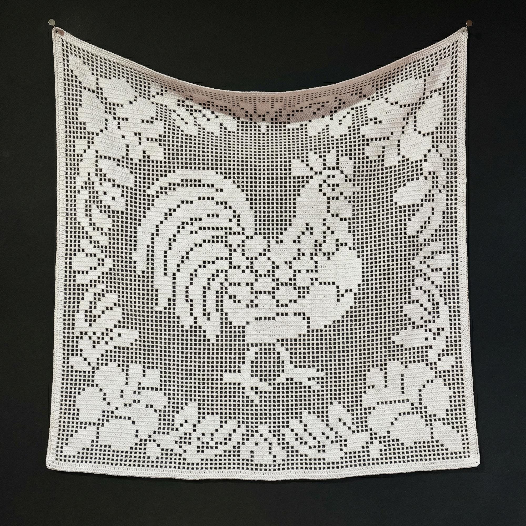 40 Filet Crochet Patterns to Try for Gifts, Decor, and Wearables 35 Filet Crochet Rooster