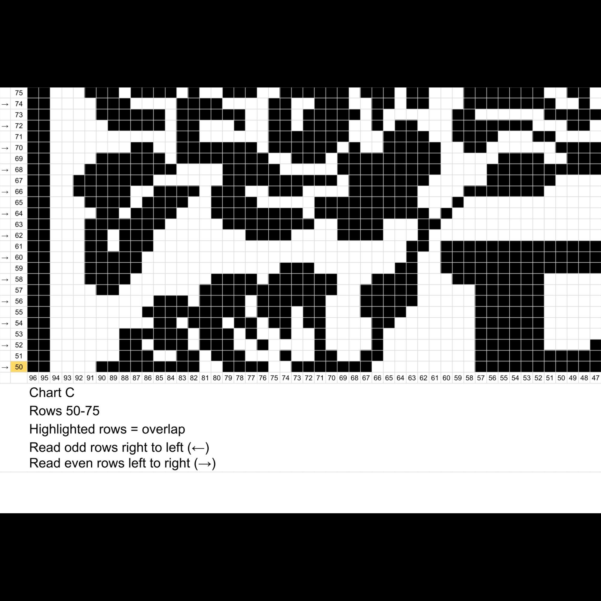 Filet Crochet Letter E Pattern PDF | Monogram Chart | Alphabet Wall Art ...