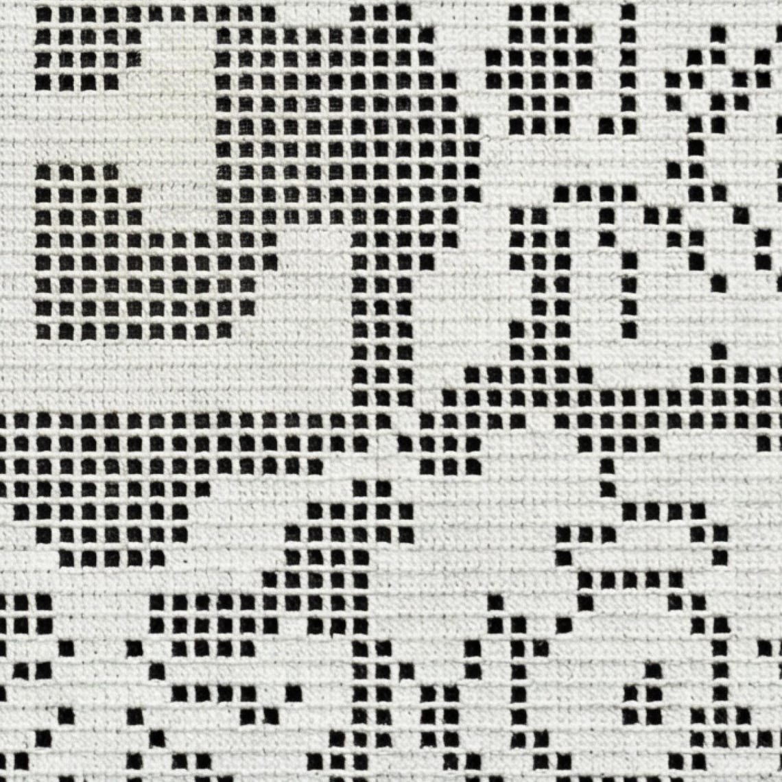 Filet Crochet Letter E Pattern PDF | Monogram Chart | Alphabet Wall Art ...