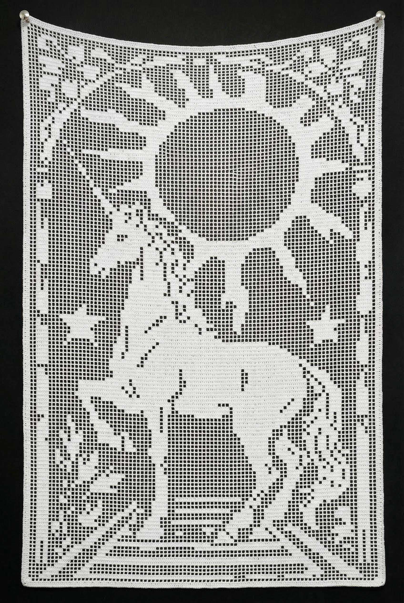 40 Filet Crochet Patterns to Try for Gifts, Decor, and Wearables 36 Filet Crochet Unicorn