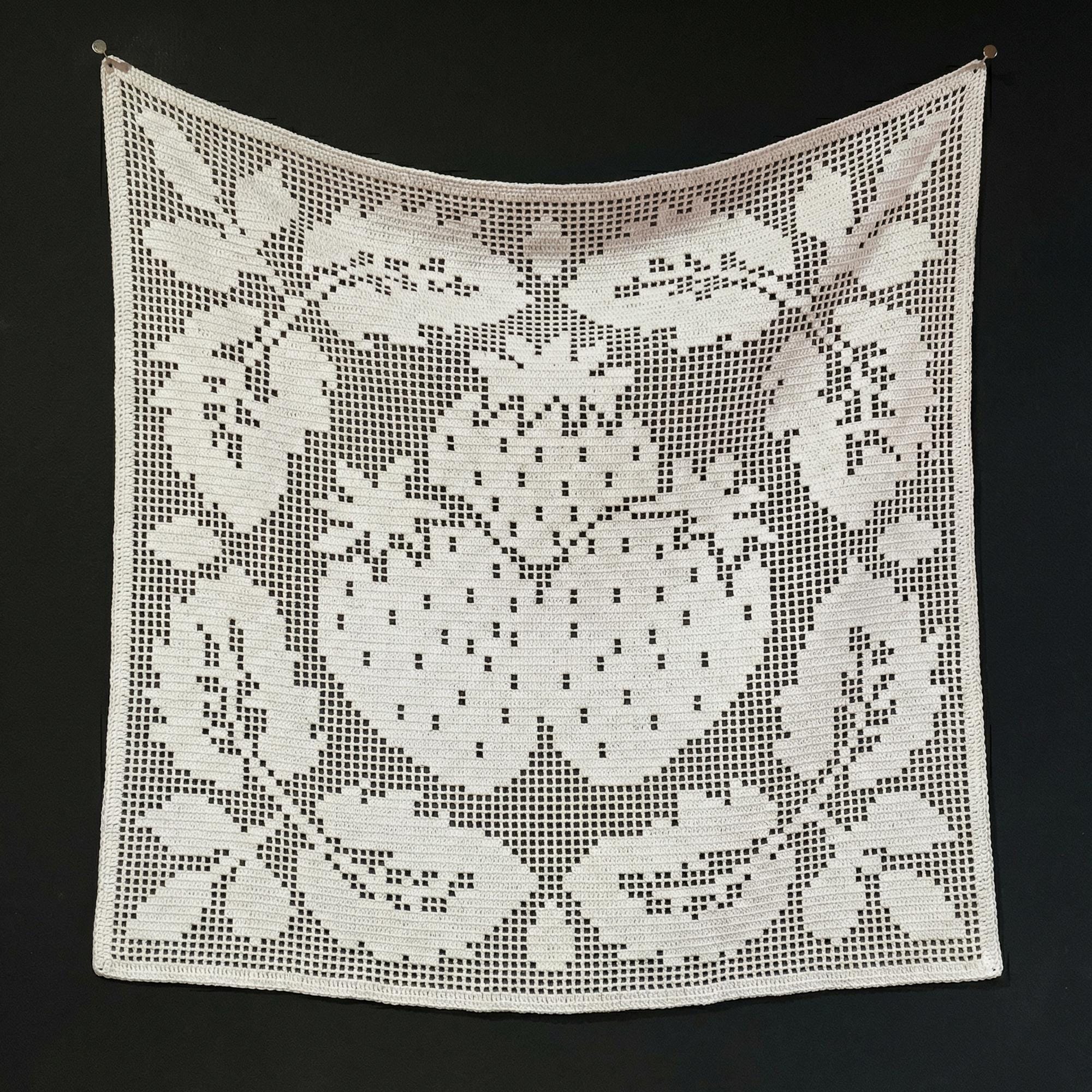 40 Filet Crochet Patterns to Try for Gifts, Decor, and Wearables 32 Filet Crochet Strawberries