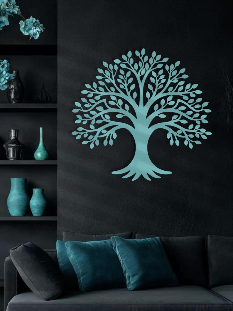 Tree of Life SVG Laser Cut Design: Family Tree Vector Files (digital ...