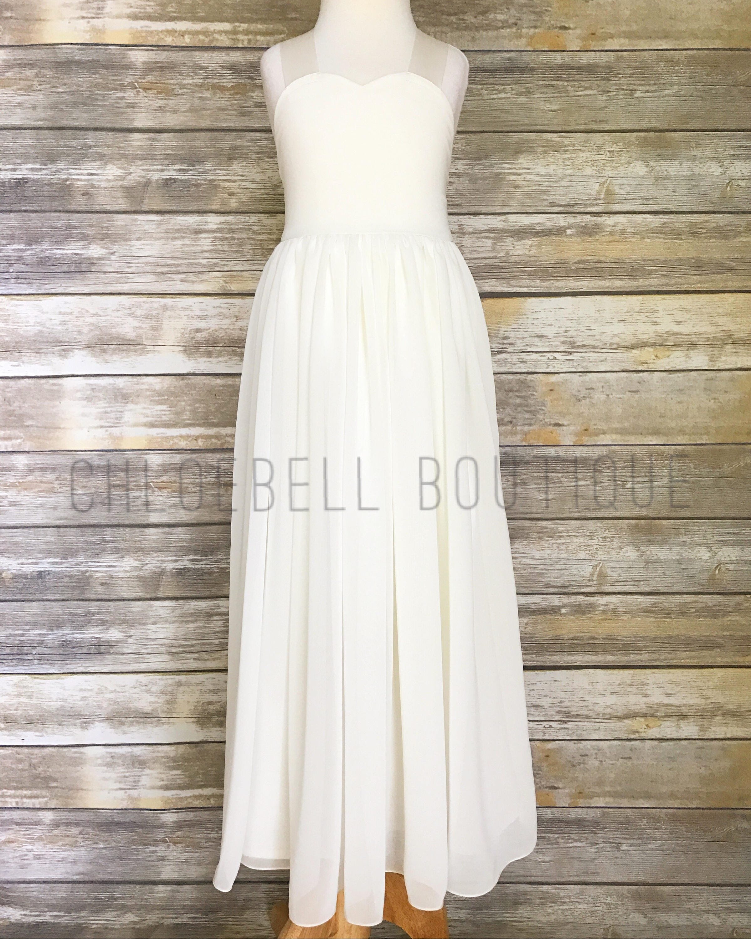 Chiffon Flower Girl Dresses