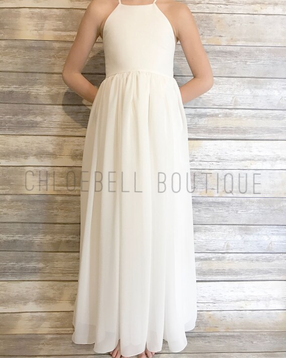 Chiffon Flower Girl Dresses