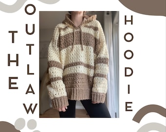 Digital Crochet Pattern | The Outlaw Hoodie