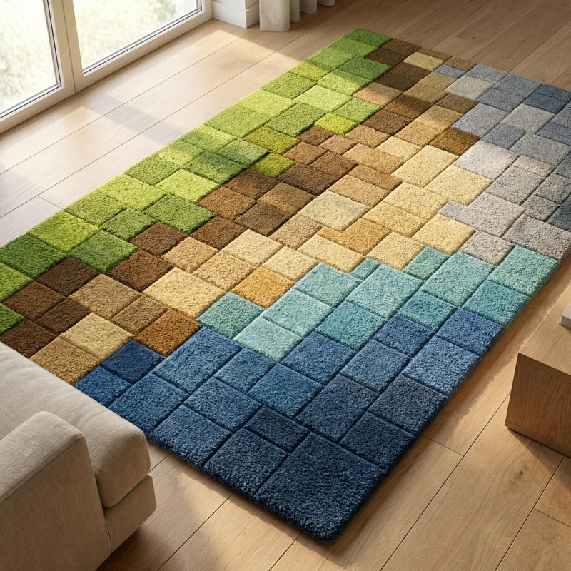 Rug Pixel Art - Etsy
