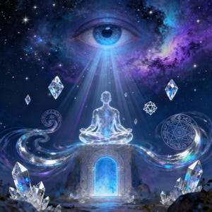 Psychic Activation Digital Art with Energy Transmission + Personalized Intuitive Reading
