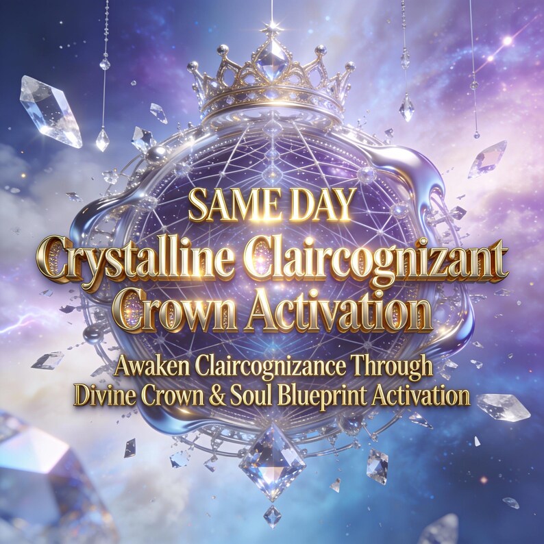 Divine Mindstream Activation for Instant Knowing & Crown Alignment