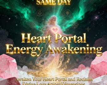 Heart Portal Energy Awakening - Embody Divine Love and Soul Connection