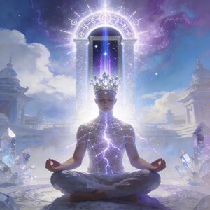 Divine Mindstream Activation for Instant Knowing & Crown Alignment