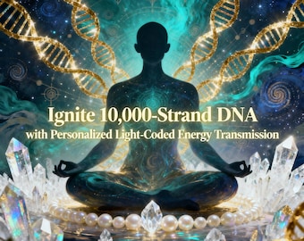 Multidimensional DNA Activation Level 1 | Personalized Energetic Transmission + Charged Digital Art
