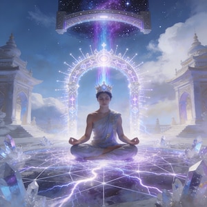 Divine Mindstream Activation for Instant Knowing & Crown Alignment