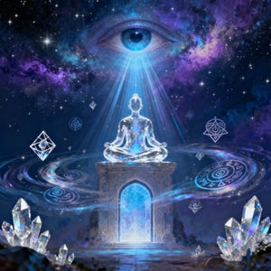 Psychic Activation Digital Art with Energy Transmission + Personalized Intuitive Reading