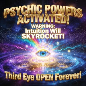 Psychic Activation Digital Art with Energy Transmission + Personalized Intuitive Reading