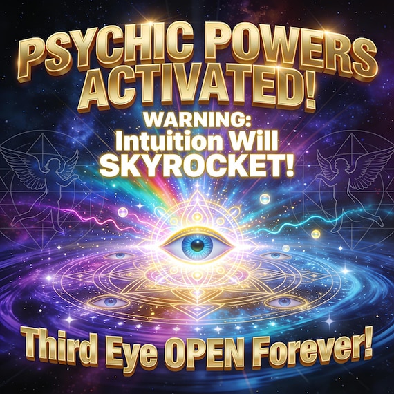 Psychic Activation Digital Art with Energy Transmission + Personalized Intuitive Reading