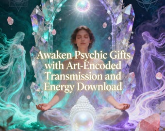 Psychic Activation Transmission with Charged Art & Personal Energy Report