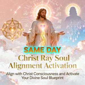Christ Ray Soul Alignment Activation – Light Essence Code for Divine Embodiment