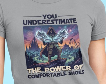 Disney Star Wars Shirt, Cotton Comfortable Shoes Graphic, Funny Galaxy Vacation Gift