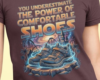 Disney Star Wars Shirt, Cotton Comfortable Shoes Tee, Theme Park Vacation Gift