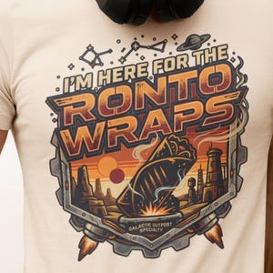 Disney Star Wars T-Shirt, Ronto Wraps Shirt, Batuu Snack Baumwoll Top, Unisex Geschenk