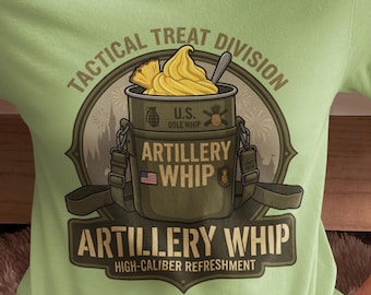 Dole Whip Shirt, Artillery Treat Graphic Tee, Unisex Cotton Park Snack Gift
