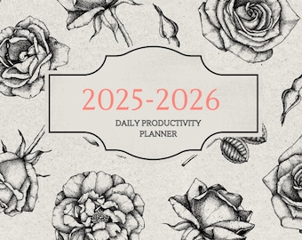 2025-2026 daily productivity planner