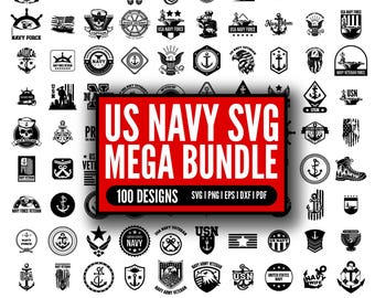 Paquete de SVG de la Marina de los EE. UU., PNG militar de la Marina de los EE. UU., SVG de anclas de jefe de la Marina de los EE. UU., imágenes prediseñadas vectoriales de ancla de jefe de la USN, SVG de barco de la Marina, para Cricut, Silhouette