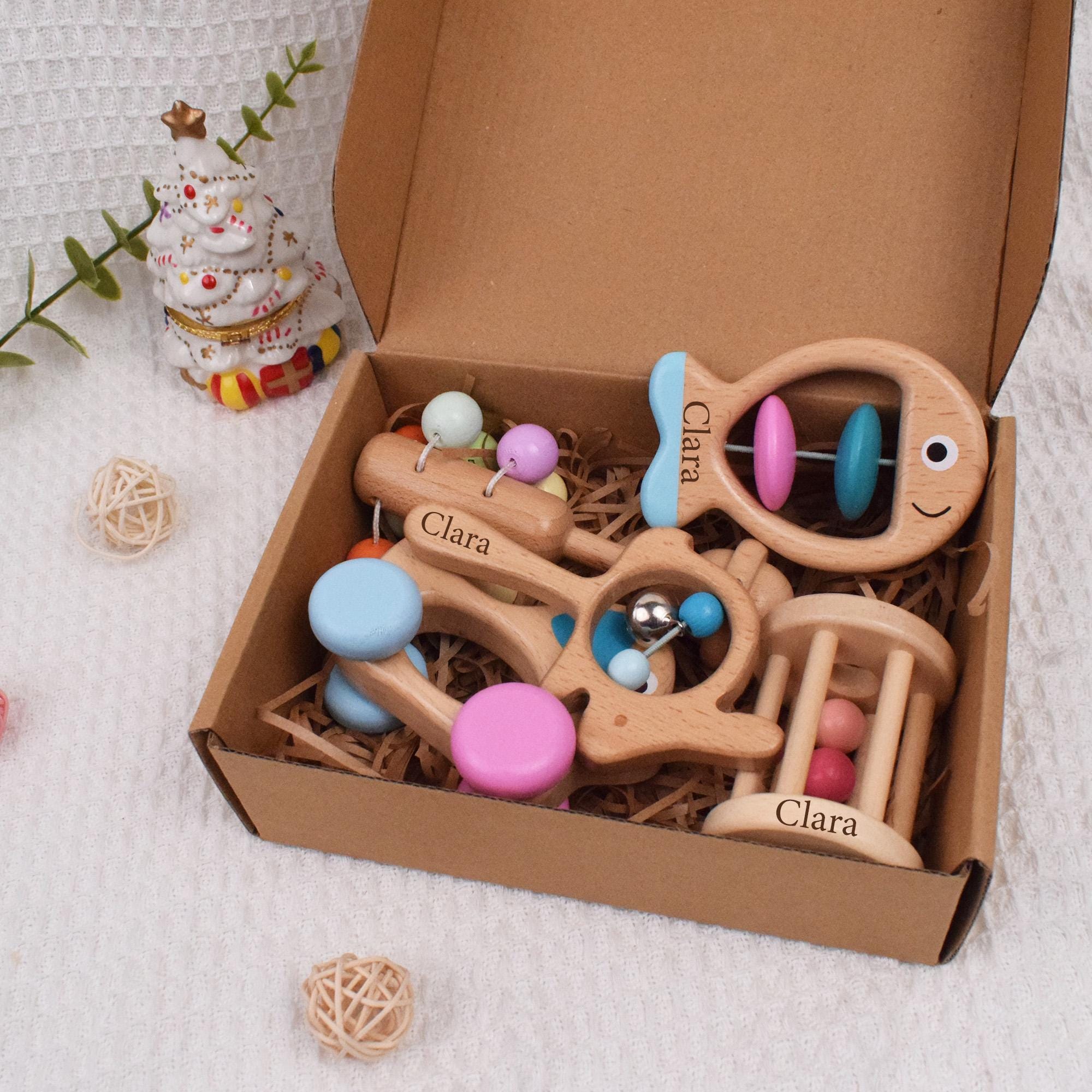 Personalised Children's Wooden Musical Instrument Set,5-piece Baby ...