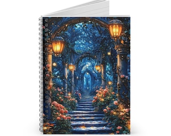 Cahier à spirales - Ligne lignée