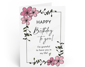 Happy Birthday Card