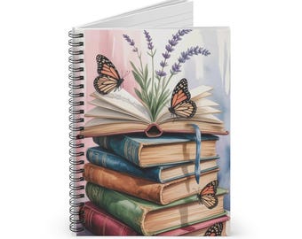 Cahier à spirales - Ligne lignée