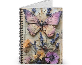 Cahier à spirales - Ligne lignée