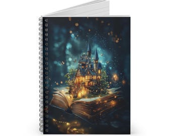 Cahier à spirales magique - Ligne lignée