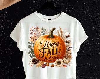 Retro Pumpkin Patch PNG, Vintage Distressed Fall Autumn Design (Digital Download)