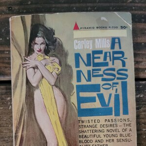 A Nearness of Evil/ Carley Mills/ Pyramid Books/ Paperback 1961