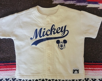 Old Navy Mickey Mouse Baseball Shirt/ Toddler Size/ Disney Calab