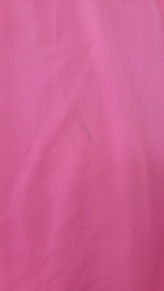VTG Vanity Fair Hot Pink Slip/ Half slip/ Large/C… - image 3