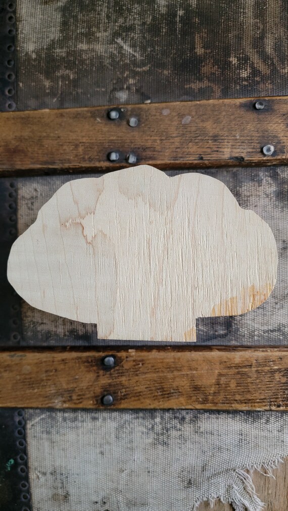 Clam Shell Wood Trinket Box, Handmade Keepsake - image 6